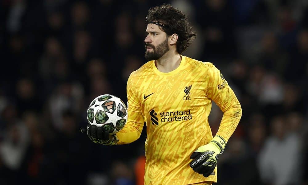 El brasileño Alisson Becker, guardameta del Liverpool. EFE/EPA/YOAN VALAT