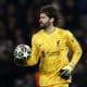 El brasileño Alisson Becker, guardameta del Liverpool. EFE/EPA/YOAN VALAT