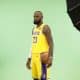 LeBron James durante el día de medios de los Angeles Lakers. EFE/EPA/CAROLINE BREHMAN SHUTTERSTOCK OUT