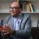 El vocal del Tribunal Supremo Electoral (TSE), Gustavo Ávila, habla durante una entrevista con EFE este miércoles, en La Paz (Bolivia). EFE/Luis Gandarillas