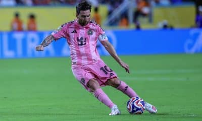 Fotografía hecha a Lionel Messi el 15 de junio de 2025 durante la participación del Inter Miami en el Mundial de Clubes de la FIFA.EFE/EPA/CRISTOBAL HERRERA-ULASHKEVICH