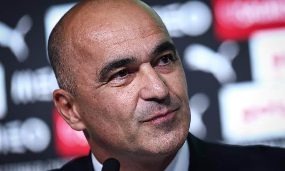 El técnico de Portugal, Roberto Martinez, durante la rueda de prensa en la que anunció la lista para los partidos contra Irlanda y Hungría. EFE/EPA/RODRIGO ANTUNES