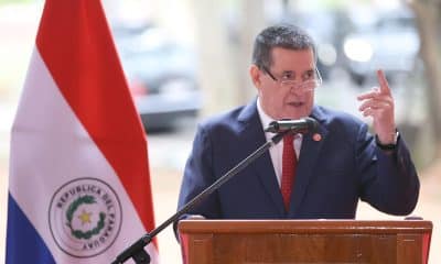 Fotografía de archivo del expresidente de Paraguay, Horacio Cartes. EFE/ Juan Pablo Pino