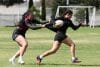 Fotografía del 25 de Octubre de 2025 de un partido de Rugby entre los equipos Las Jaguares Rugby Club (negro) contra Las Cariocas (rojo) en el Centro Universitario de Ixtlahuaca (México). E EFE/ Mario Guzmán