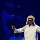 Fotografía de archivo del 20 de septiembre de 2025 de Bad Bunny durante una presentación en el Coliseo de Puerto Rico, en San Juan (Puerto Rico). EFE/ Thais Llorca