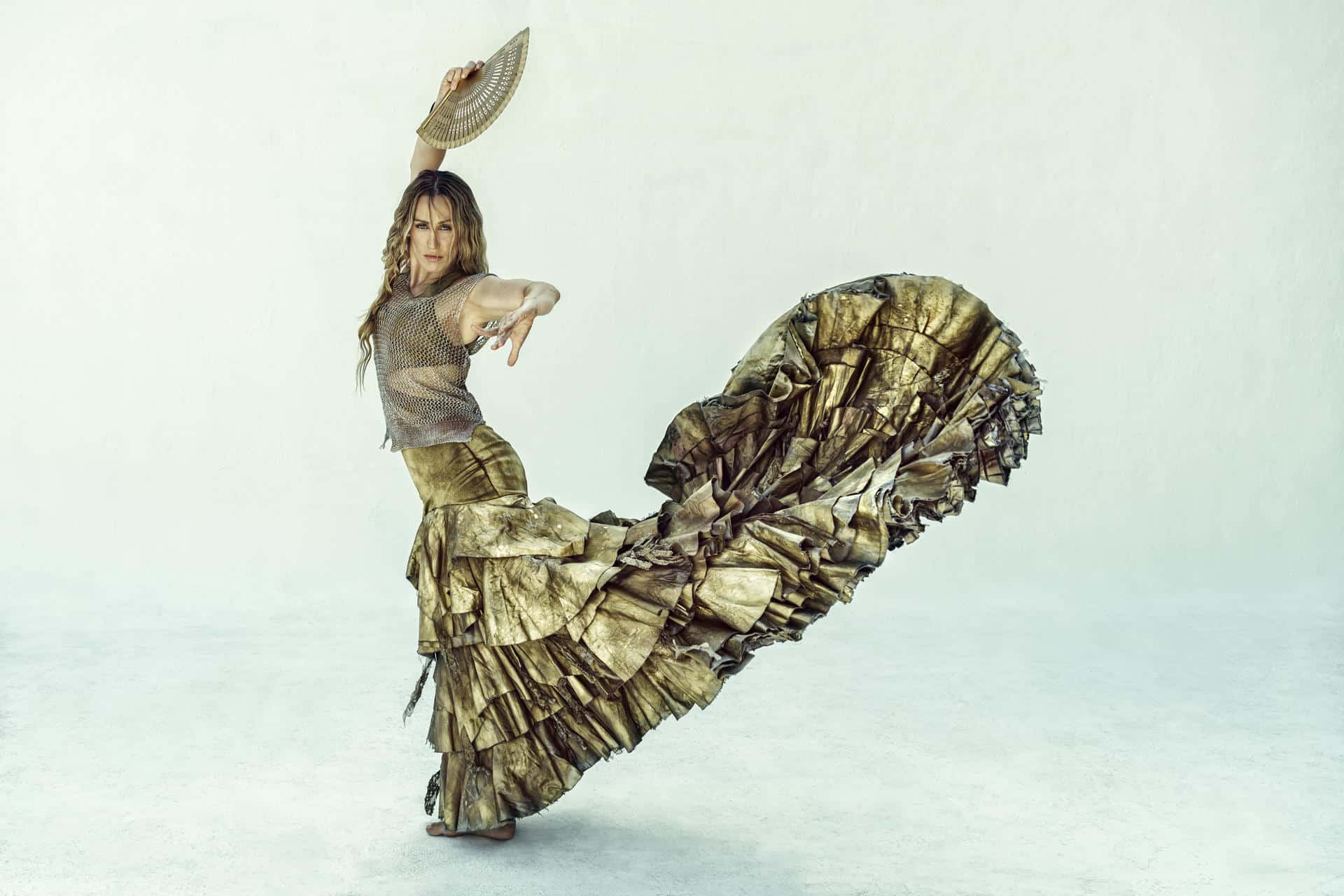 Fotografía cedida por Siudy Flamenco Dance Theater donde aparece posando la bailaora venezolana de flamenco, Siudy Garrido, quien debutará con su espectáculo 'Bailaora, mis pies son mi voz' en el Lincoln Center de Nueva York (EE.UU). EFE/ Omar Cruz /Siudy Flamenco Dance Theater SOLO USO EDITORIAL/NO VENTAS/SOLO DISPONIBLE PARA ILUSTRAR LA NOTICIA QUE ACOMPAÑA (CRÉDITO OBLIGATORIO)