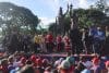 El presidente de Venezuela, Nicolás Maduro (c), participa en un acto del Día de la Resistencia Indígena este domingo, en Caracas (Venezuela). EFE/ Miguel Gutierrez
