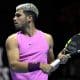 El tenista español Carlos Alcaraz durante el Six Kings Slam. EFE/EPA/STR