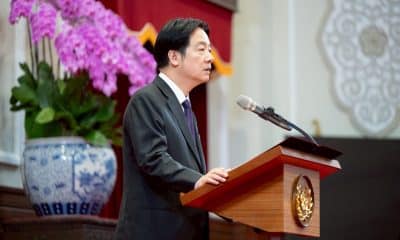 El presidente de Taiwán, William Lai, habla en una ceremonia de ascenso de generales de las fuerzas armadas este miércoles, en Taipéi (Taiwan). EFE/ Oficina Presidencial de Taiwán /SOLO USO EDITORIAL/ NO VENTAS/ SOLO DISPONIBLE PARA ILUSTRAR LA NOTICIA QUE ACOMPAÑA (CRÉDITO OBLIGATORIO)