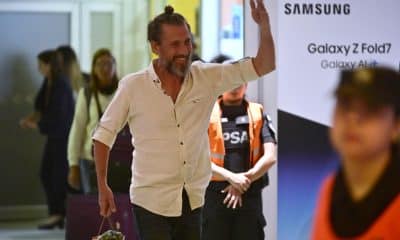 El exdiputado Ezequiel Perezzini reacciona a su llegada al Aeropuerto de Ezeiza este miércoles, en Buenos Aires (Argentina). EFE/ Matías Martin Campaya