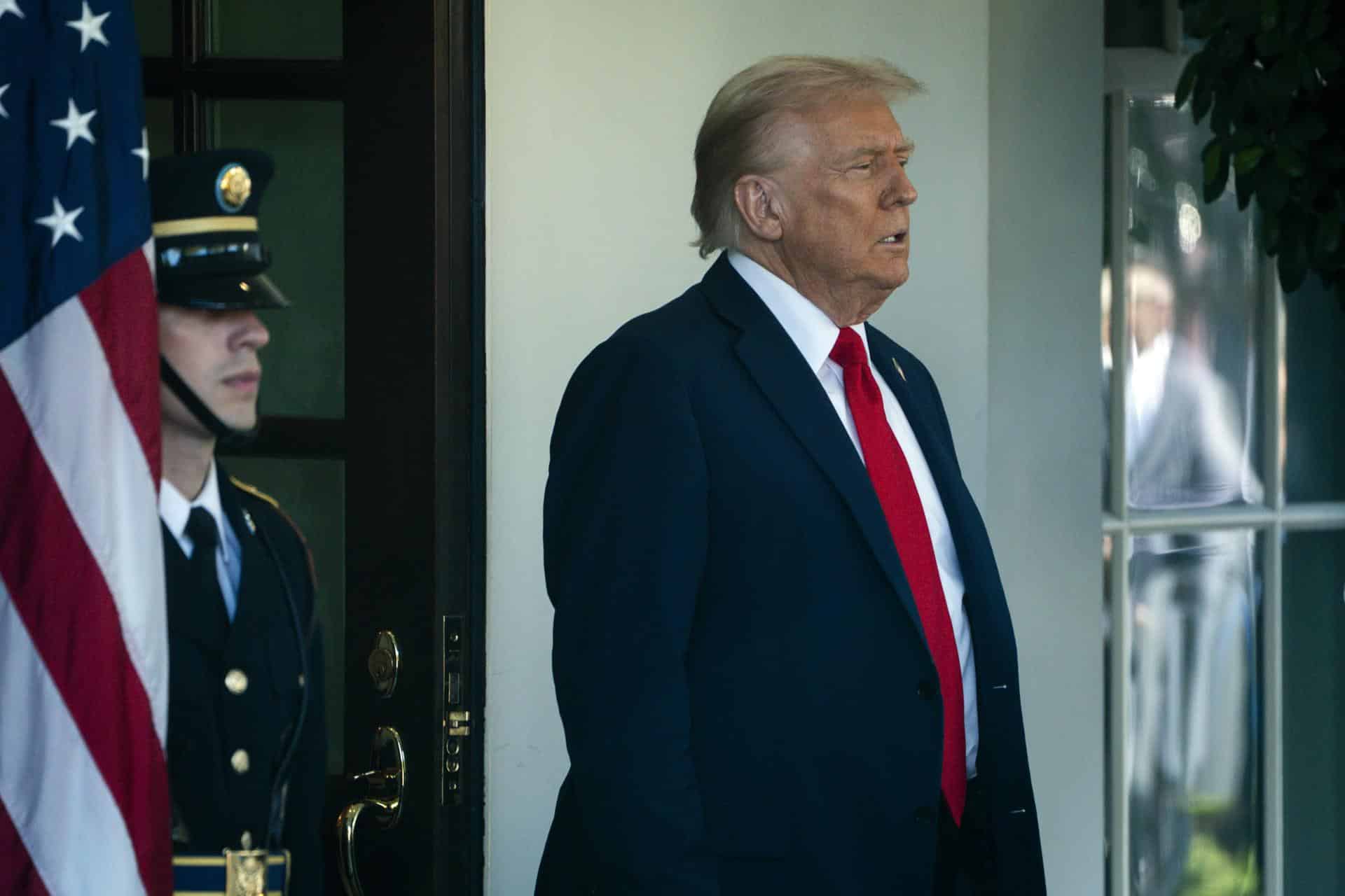 El presidente de EE.UU., Donald Trump. EFE/EPA/WILL OLIVER