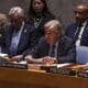 Secretary-General of the United Nations (UN) Antonio Guterres (C). EFE/EPA/SARAH YENESEL/Archivo
