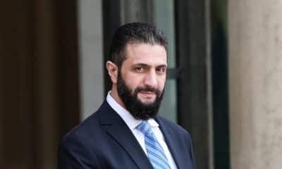 Foto de archivo del presidente interino de Siria, Ahmed al Sharaa, que promete salir afianzado de las primeras elecciones sirias tras la caída de Bachar al Asad, fotografiado el pasado 7 de mayo en París. EFE/EPA/MOHAMMED BADRA