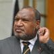 CAMBERRA (Australia), 06/10/2025.- El primer ministro de Papúa Nueva Guinea, James Marape, tras la firma de un tratado de Defensa con Australia. EFE/EPA/MICK TSIKAS NO ARCHIVING AUSTRALIA AND NEW ZEALAND OUT