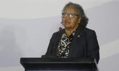 Fotografía de archivo de la secretaria general de la Comunidad del Caribe (Caricom), Carla Barnett. EFE/ Ricardo Maldonado Rozo