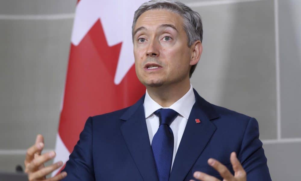 Foto de archivo del ministro de Finanzas, François-Philippe Champagne. EFE/ANTHONY ANEX