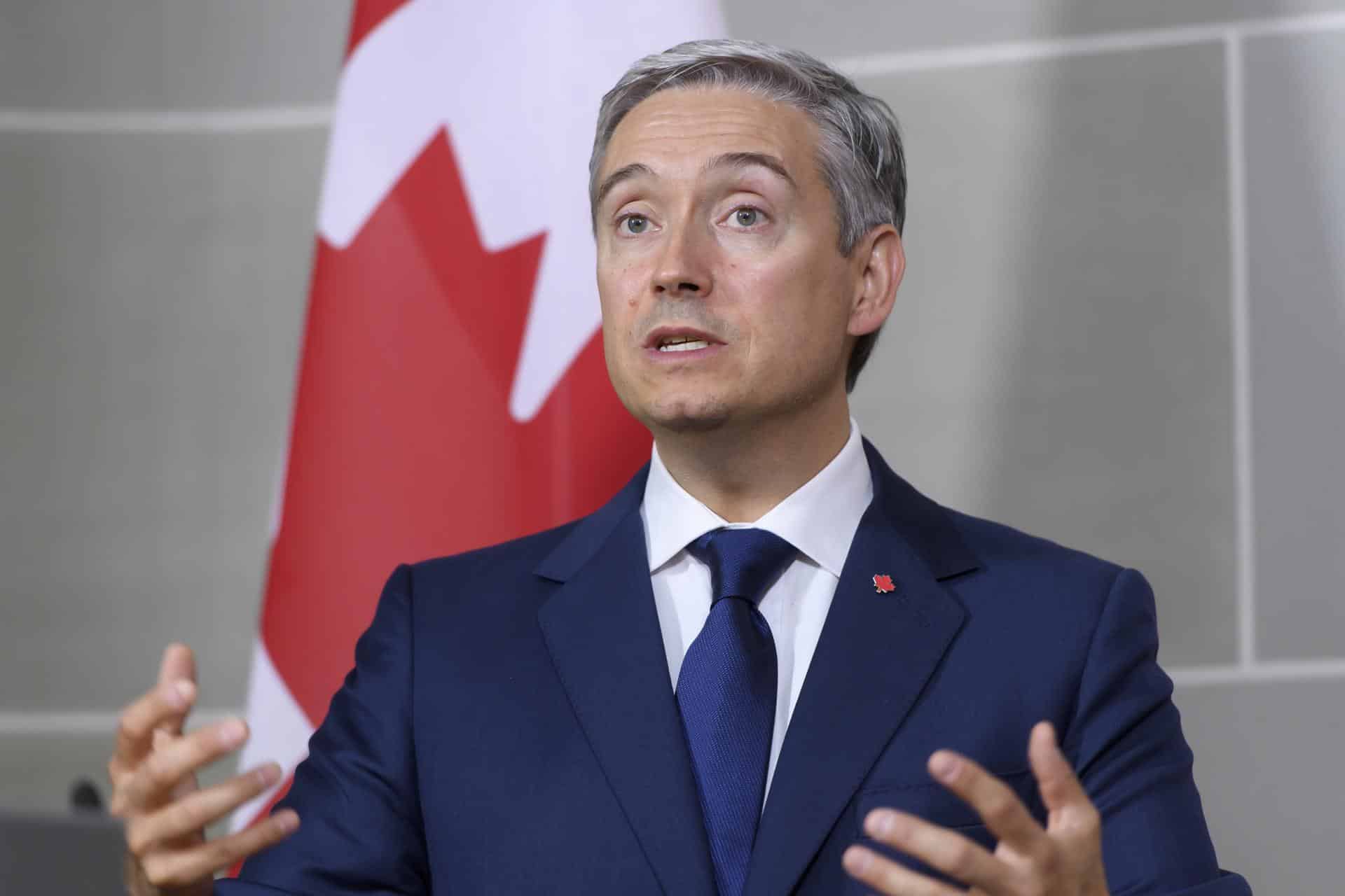 Foto de archivo del ministro de Finanzas, François-Philippe Champagne. EFE/ANTHONY ANEX