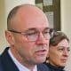 El representante de la Unión Europea, Davor Stier, habla en una rueda de prensa este sábado, en La Paz (Bolivia). EFE/ Gabriel Márquez