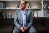 El vocal del Tribunal Supremo Electoral (TSE), Gustavo Ávila, habla durante una entrevista con EFE este miércoles, en La Paz (Bolivia). EFE/Luis Gandarillas
