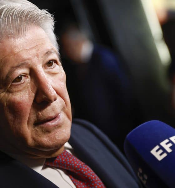 Foto de archivo de Enrique Cerezo, presidente del Atlético de Madrid. EFE/David Fernández