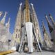 La basílica de la Sagrada Familia, icónica obra del arquitecto Antoni Gaudí y uno de los emblemas de la ciudad española de Barcelona, es ya el templo católico más alto del mundo, por encima de la catedral alemana de Ulm. EFE/Marta Pérez