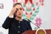 La presidenta de México, Claudia Sheinbaum, participa este lunes durante su conferencia de prensa matutina en Palacio Nacional de la Ciudad de México (México). EFE/Mario Guzmán