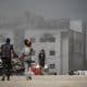 Humo se eleva tras un ataque aéreo israelí cerca del hospital Al Shifa durante una operación militar israelí en la ciudad de Gaza, Franja de Gaza, 02 de octubre de 2025. EFE/MOHAMMED SABER
 
//////////
 
Gaza City (-), 02/10/2025.- Smoke rises following an Israeli airstrike near the Al Shifa hospital during an Israeli military operation in Gaza City, Gaza Strip, 02 October 2025. More than 66,000 Palestinians have been killed in the Gaza Strip since October 2023, according to the Palestinian Ministry of Health, and about 1,200 Israelis have been killed since the launch of an Israeli military campaign in response to a cross-border attack by Hamas on 07 October 2023. EFE/EPA/MOHAMMED SABER
