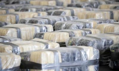 La Fiscalía General de la República (FGR) de México informó que un juez declaró culpables y condenó a 10 años de prisión a seis ecuatorianos y tres mexicanos por el delito de daños contra la salud, en la modalidad de transporte de clorhidrato de cocaína, con la agravante de pandilla. Fotografía de archivo. EFE/ Jeffrey Arguedas