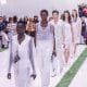 Modelos presentan creaciones de la colección Primavera/Verano 2026 de la diseñadora griega Pelagia Kolotouros para Lacoste durante la Semana de la Moda de París, en París, Francia. EFE/EPA/CHRISTOPHE PETIT TESSON
