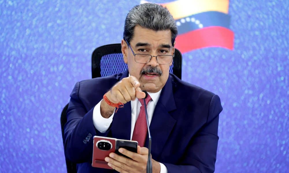 Fotografía de archivo del presidente de Venezuela, Nicolás Maduro. EFE/Miguel Gutierrez