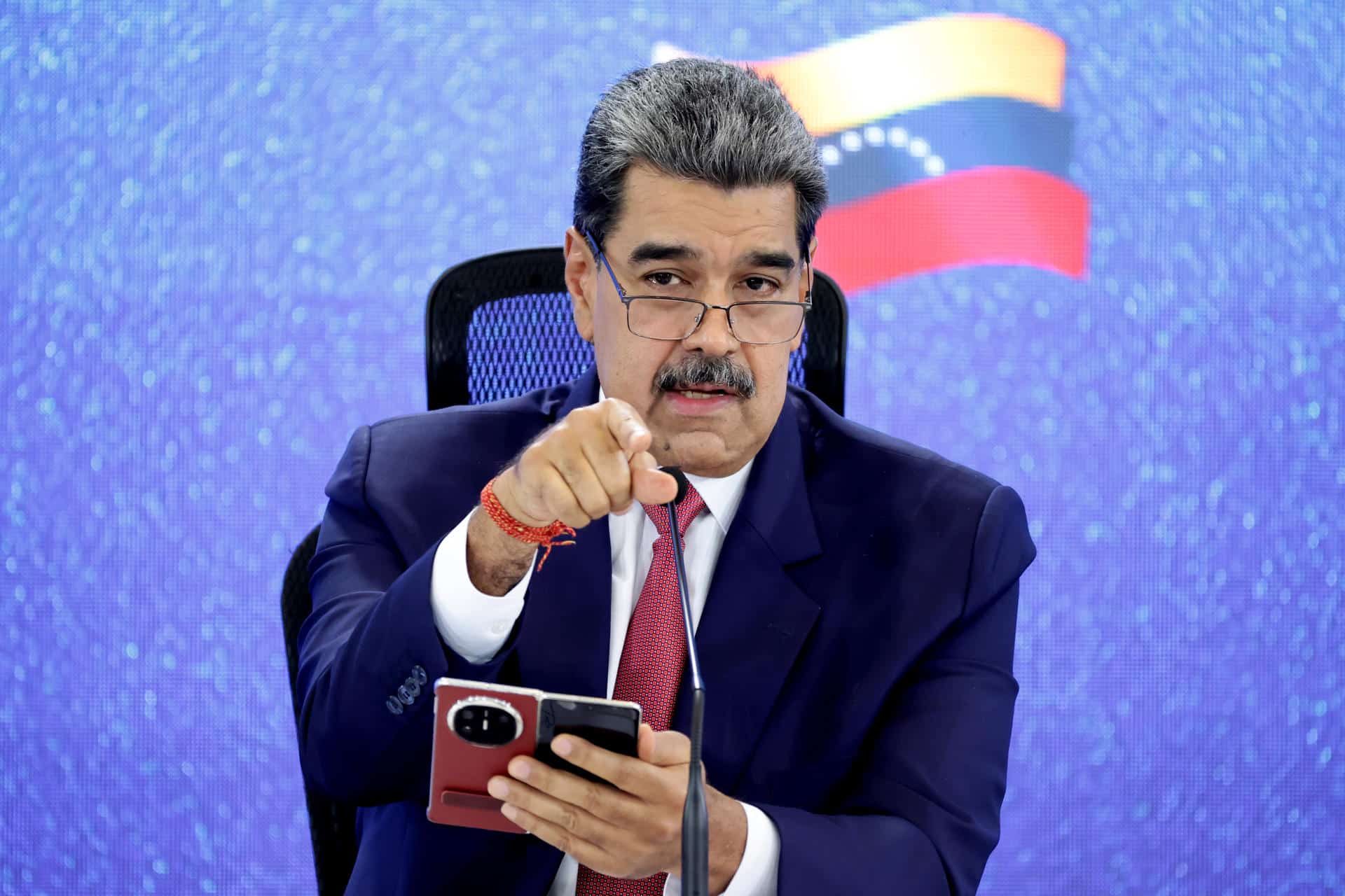 Fotografía de archivo del presidente de Venezuela, Nicolás Maduro. EFE/Miguel Gutierrez