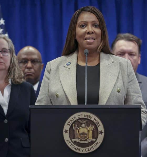 Fotografía de archivo de la fiscal general de Nueva York, Letitia James. EFE/EPA/SARAH YENESEL