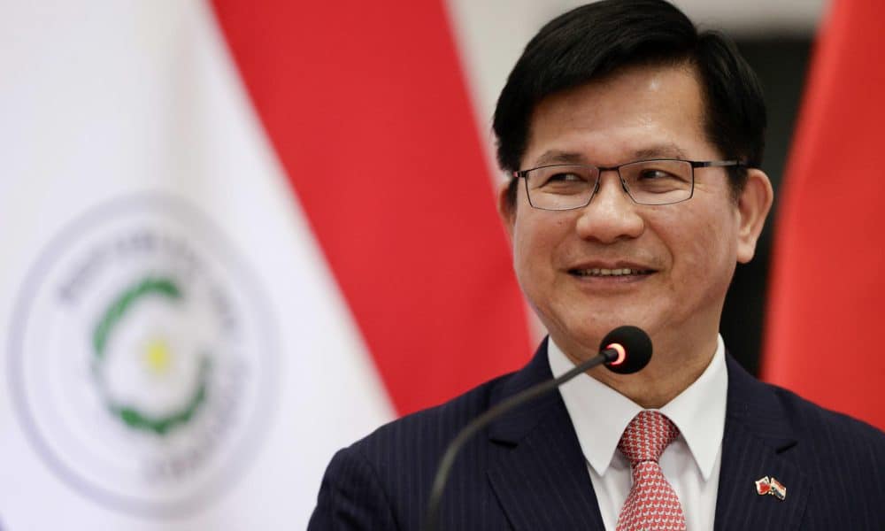 Foto de archivo del canciller de Taiwán, Lin Chia-lung. EFE/ Juan Pablo Pino