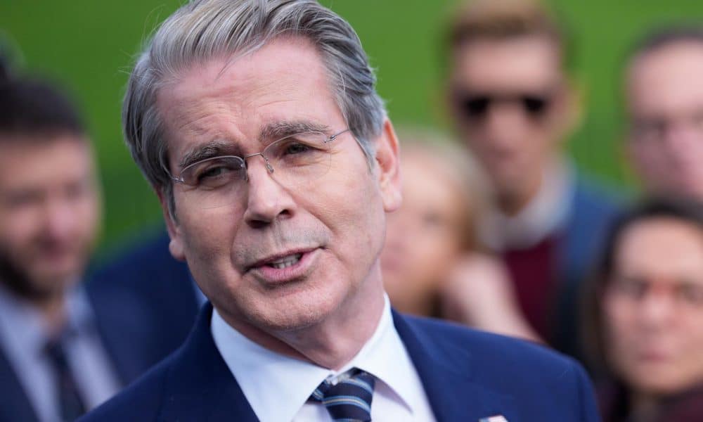 Fotografía de archivo del secretario del Tesoro de Estados Unidos, Scott Bessent. 
EFE/EPA/AARON SCHWARTZ / POOL