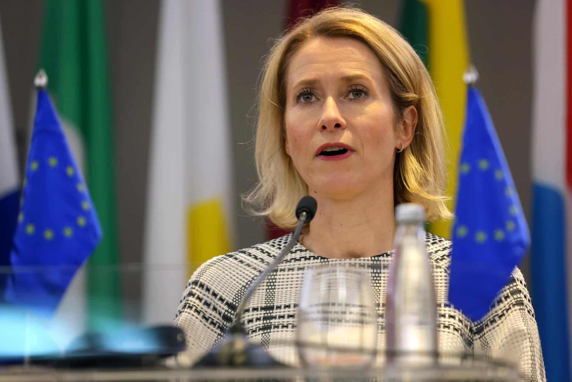 Imagen de archivo de Kaja Kallas. (Belgrado) EFE/EPA/ANDREJ CUKIC