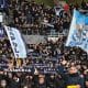 Aficionados del Nápoles, durante un partido de la Liga italiana. EFE/EPA/Alessandro Di Marco
