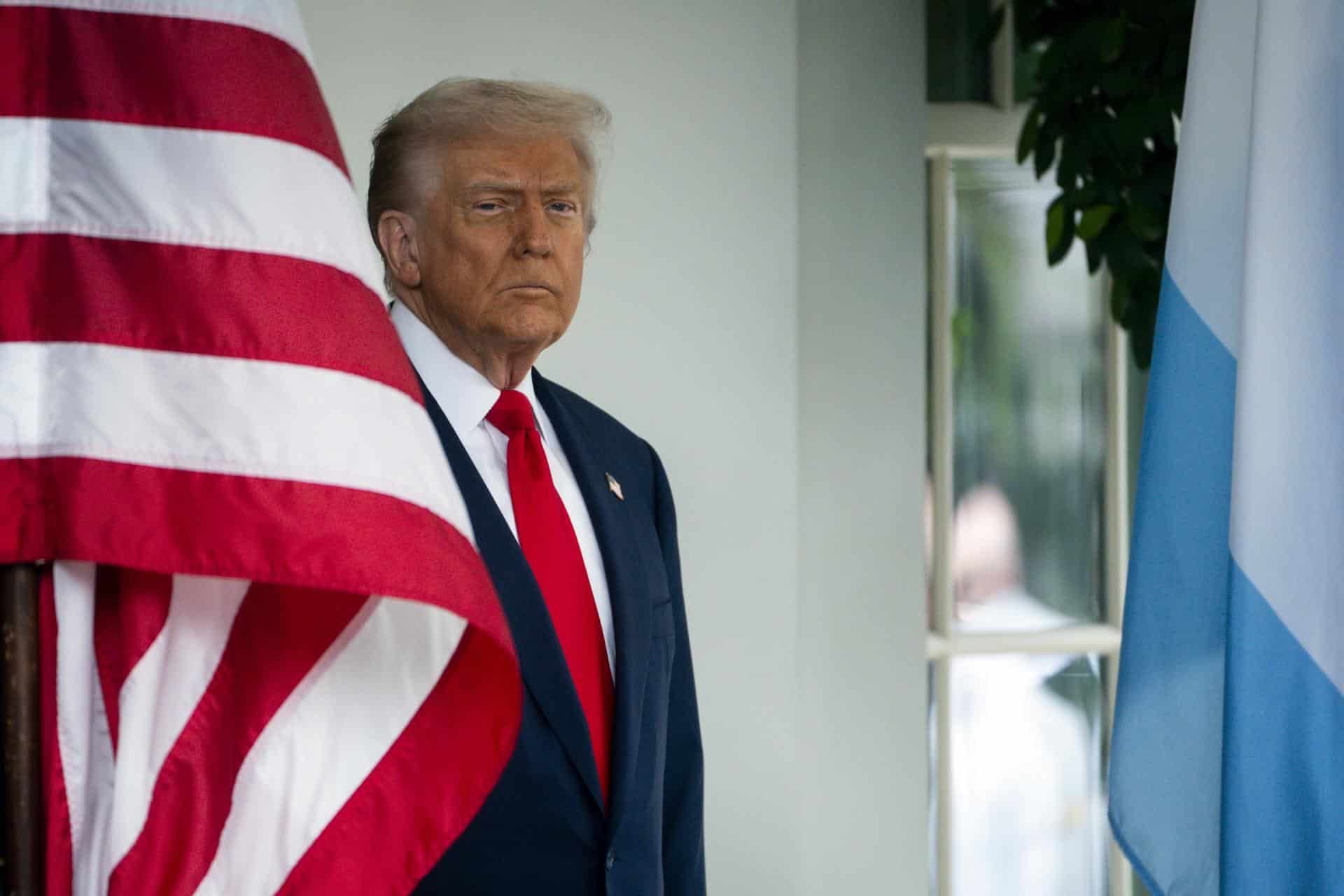 El presidente de EE.UU., Donald Trump. EFE/EPA/WILL OLIVER