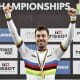 El español Albert Torres Barceló ganó el oro en el ómnium en el Campeonato del Mundo de Ciclismo en Pista, en Santiago de Chile. EFE/Osvaldo Villarroel