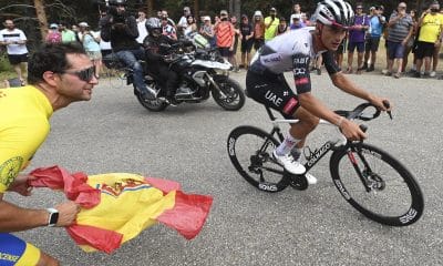 El ciclista mexicano del equipo UAE, Isaac del Toro, en foto de archivo de Santi Otero. EFE