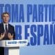 El presidente del PP, Alberto Núñez Feijóo, durantre el acto donde ha presentado su Plan de Inmigración, este martes en Barcelona. EFE/Toni Albir