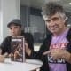 Kike Babas y Kike Turrón (los Kikes), autores del cómic 'Joaquín Sabina. Pasión y Vida'. EFE/ Victor Lerena