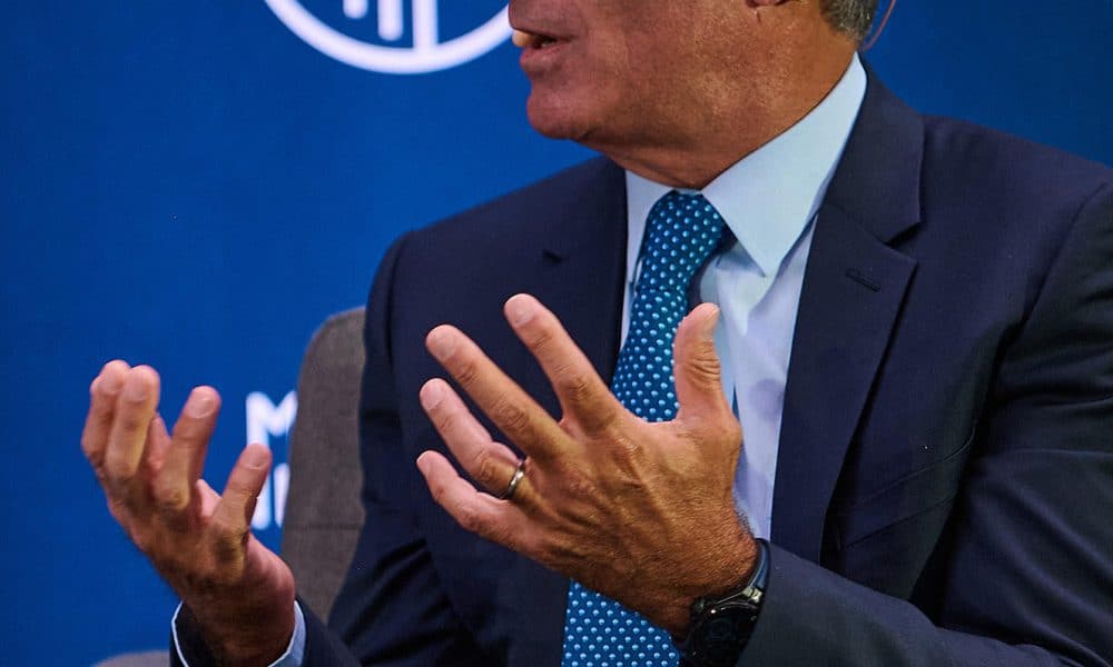 Fotografía cedida este miércoles, por Milken Institute del empresario mexicano Carlos Slim Domit durante una conferencia de prensa en Ciudad de México (México). EFE/Milken Institute/SOLO USO EDITORIAL/NO VENTAS/SOLO DISPONIBLE PARA ILUSTRAR LA NOTICIA QUE ACOMPAÑA (CRÉDITO OBLIGATORIO)