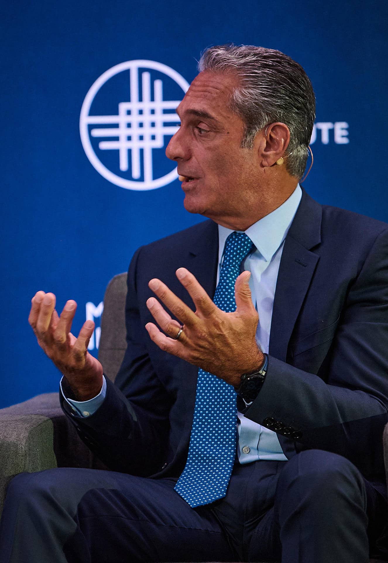 Fotografía cedida este miércoles, por Milken Institute del empresario mexicano Carlos Slim Domit durante una conferencia de prensa en Ciudad de México (México). EFE/Milken Institute/SOLO USO EDITORIAL/NO VENTAS/SOLO DISPONIBLE PARA ILUSTRAR LA NOTICIA QUE ACOMPAÑA (CRÉDITO OBLIGATORIO)