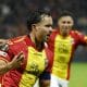 Mats Deijl, del Go Ahead Eagles, celebra el 2-1 de su equipo frente al Aston Villa en el partido de este jueves, correspondiente a la Liga Europa. EFE/ VINCENT JANNINK
