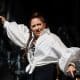 La cantante cubano-estadounidense Gloria Estefan ofrece un concierto gratuito este domingo en Madrid en el marco de las celebraciones de la fiesta de la Hispanidad 2025. EFE/ Daniel González