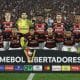 El once de Flamengo vuelve al estadio Maracaná este martes para abrir frente a Racing Club las semifinales de la Copa Libertadores. EFE/ Antonio Lacerda