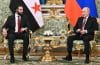 .- El presidente interino sirio Ahmed al-Sharaa (L) y el presidente ruso Vladimir Putin asisten a una reunión en el Kremlin en Moscú, Rusia, 15 de octubre de 2025. (Rusia, Siria, Moscú) EFE/EPA/SERGEY BOBYLEV / SPUTNIK / KREMLIN POOL MANDATORY CREDIT