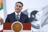 El secretario de Seguridad y Protección Ciudadana, Omar García Harfuch, habla en la rueda de prensa diaria de la presidenta de México, Claudia Sheinbaum, este martes, en Palacio Nacional de la Ciudad de México (México). EFE/Mario Guzmán
