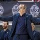 Fotografía de David Borrat, en la que puede verse en una imagen de archivo del 19 de abril de 2025 al entrenador del Baxi Manresa, Diego Ocampo, durante un partido. EFE