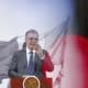 El secretario de Economía, Marcelo Ebrard, habla en una rueda de prensa en el Palacio Nacional de Ciudad de México (México). Imagen de archivo. EFE/ Isaac Esquivel